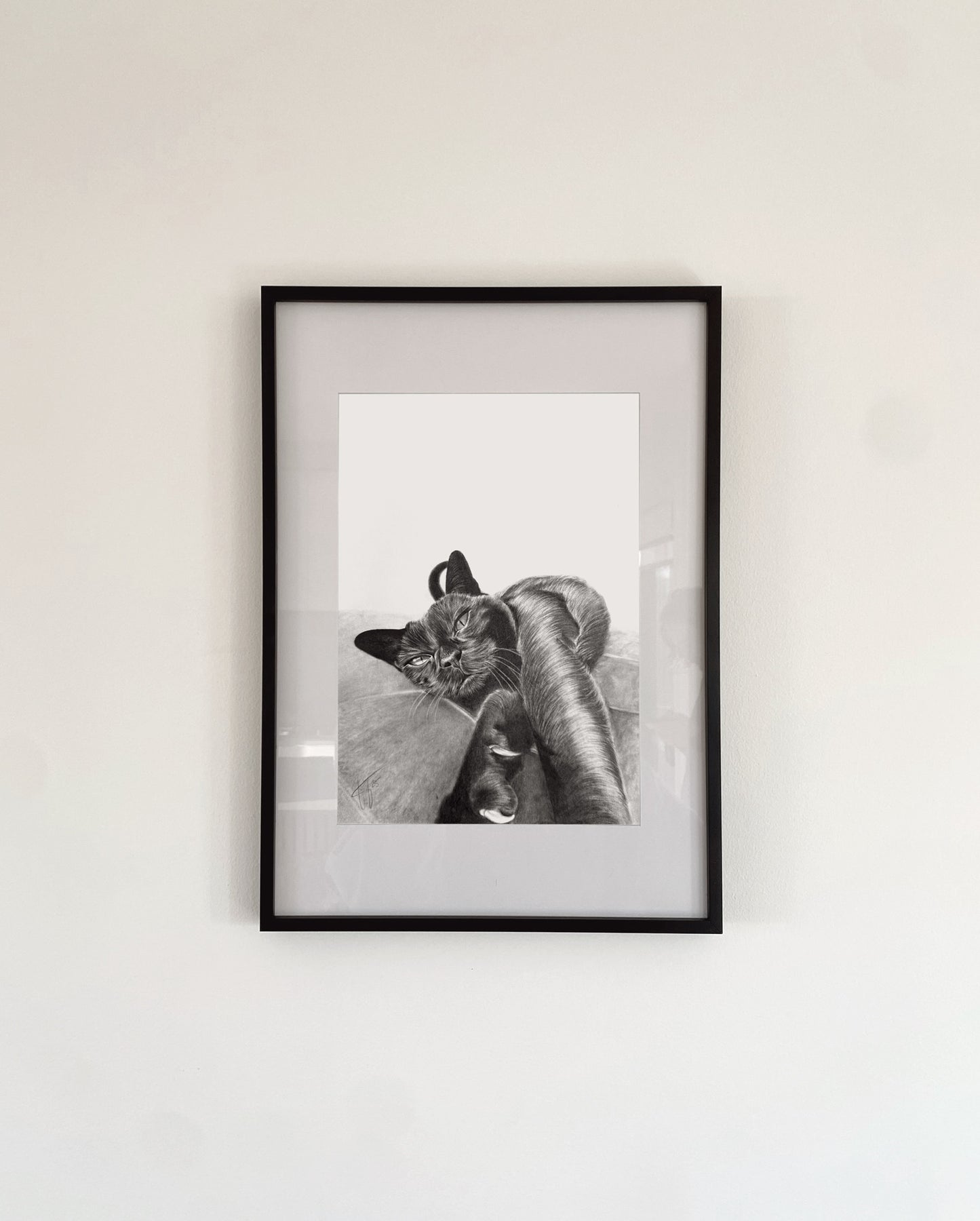 Graphite Pet Portrait Gift Voucher