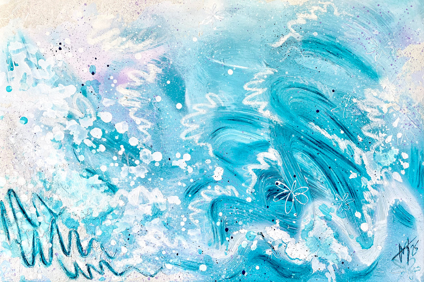 'Tidal Wave' Original Artwork