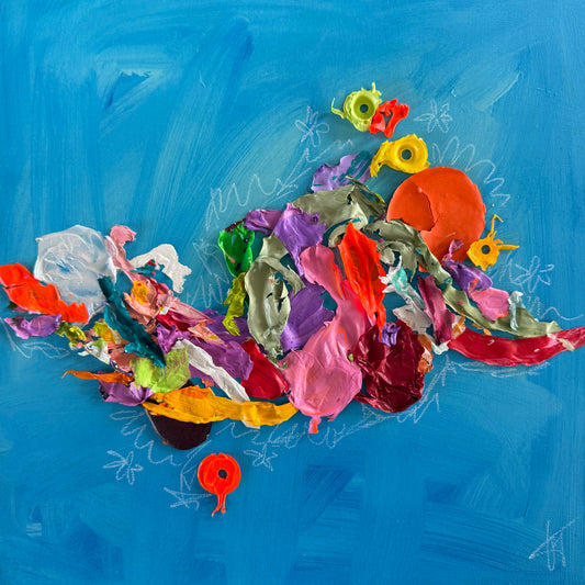 'Paint Scrap Series' Original Artworks