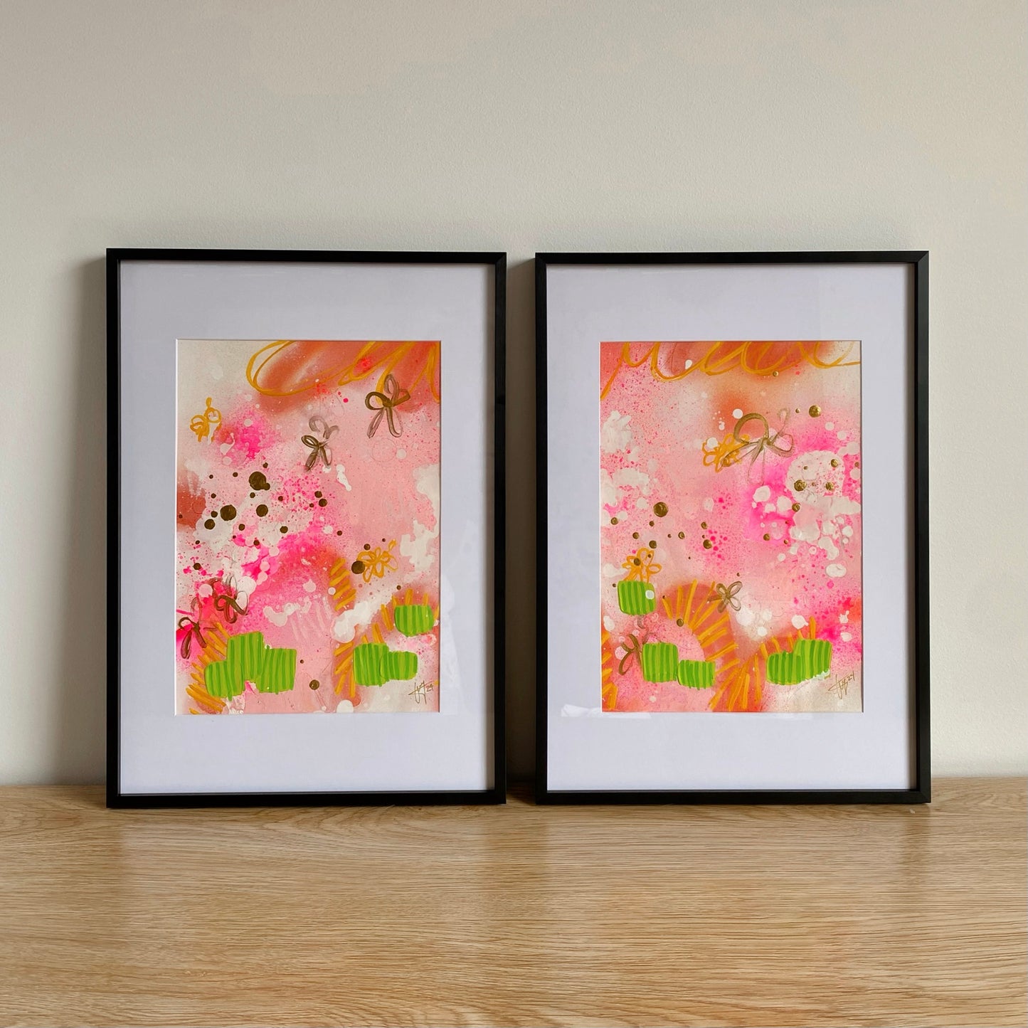 'The Very Eager Caterpillar' Original Artwork Set