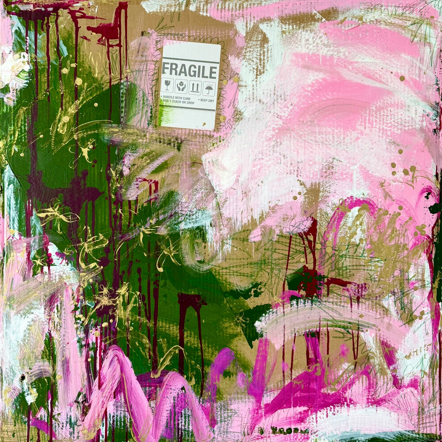 'Handle With Care' Original Artwork