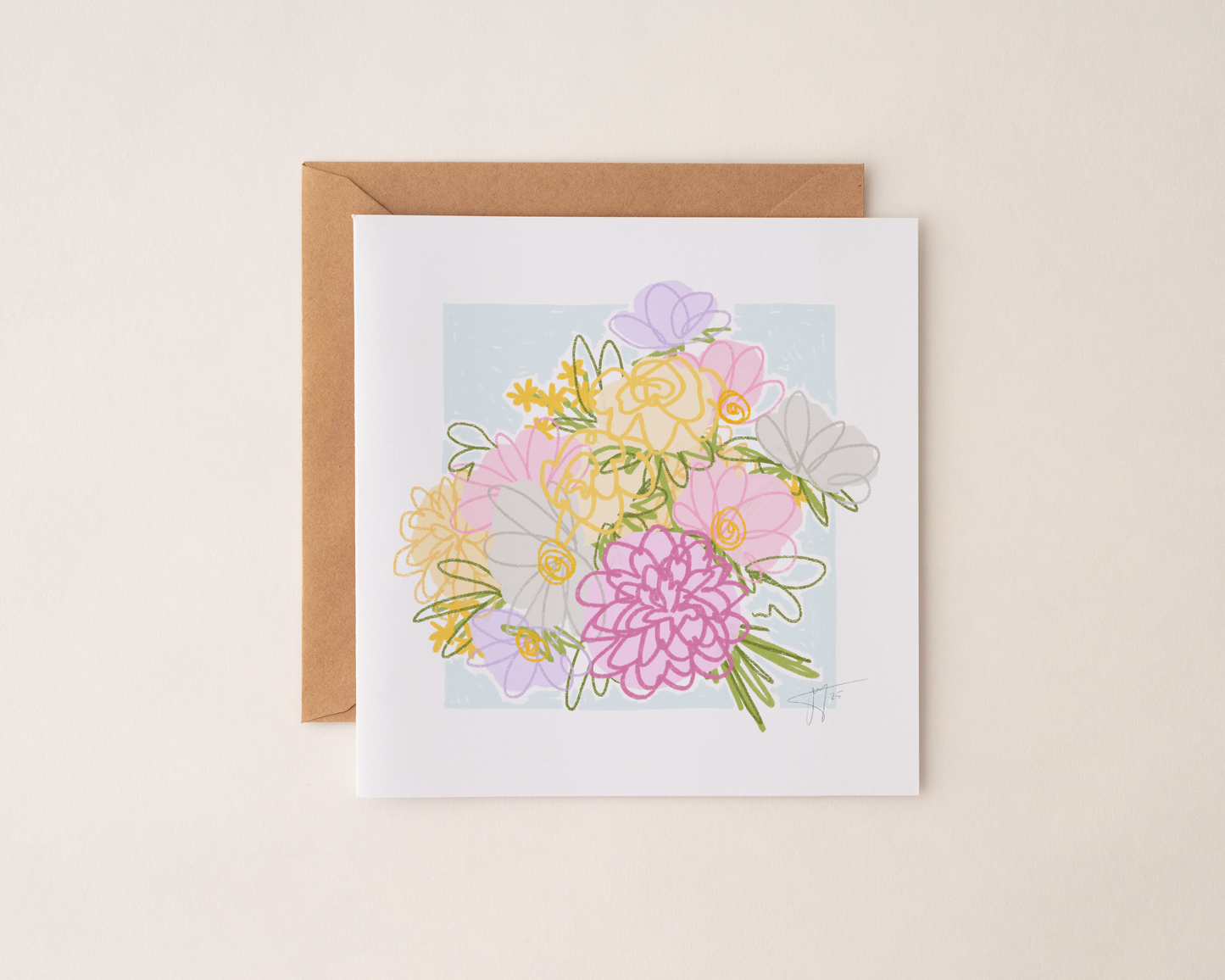 Bouquet Greeting Cards