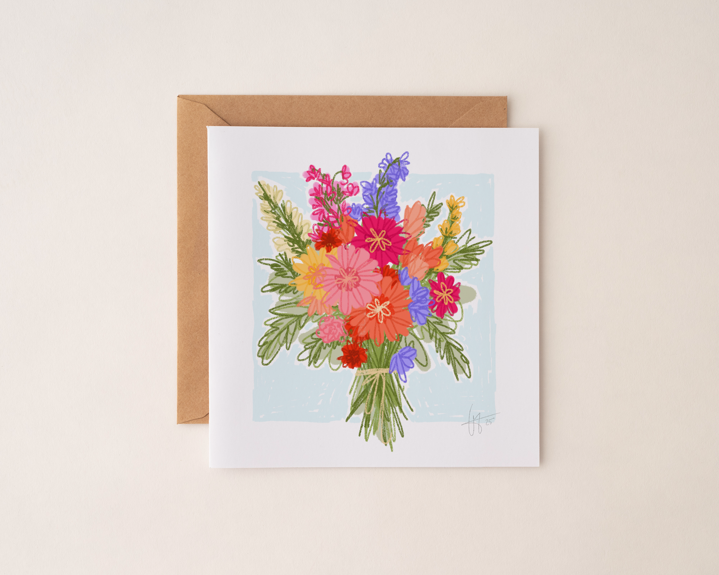 Bouquet Greeting Cards