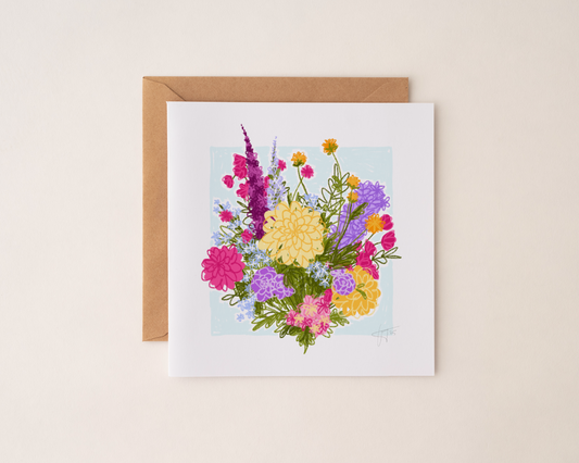 Bouquet Greeting Cards
