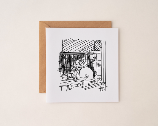 Diner Greeting Card